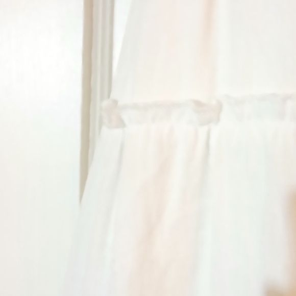 White Ruffled Dress - Picture 4 of 7